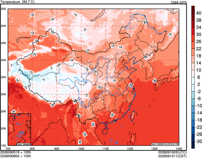 09/05 18时 +105小时