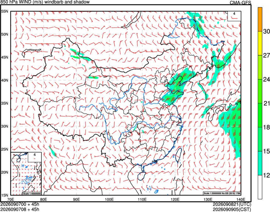09/07 00时 +045小时