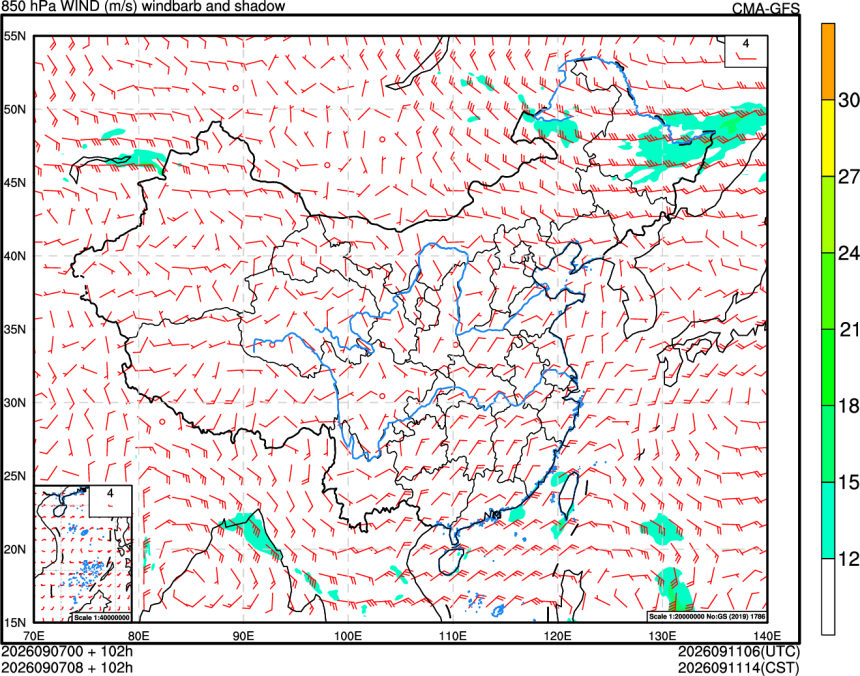 09/07 00时 +102小时