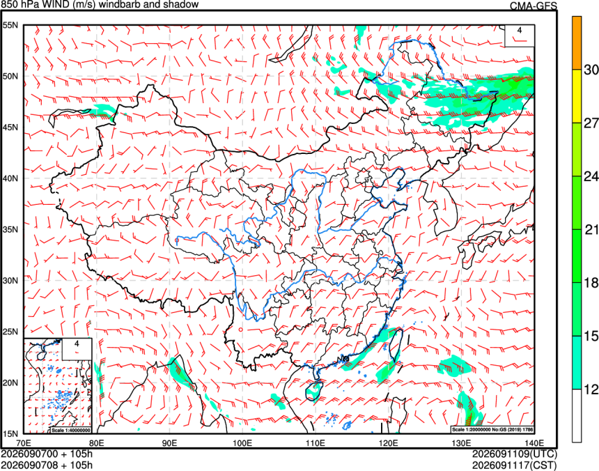 09/07 00时 +105小时