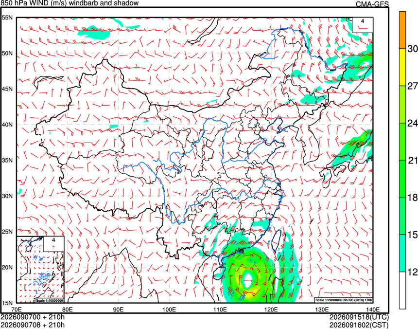 09/07 00时 +210小时