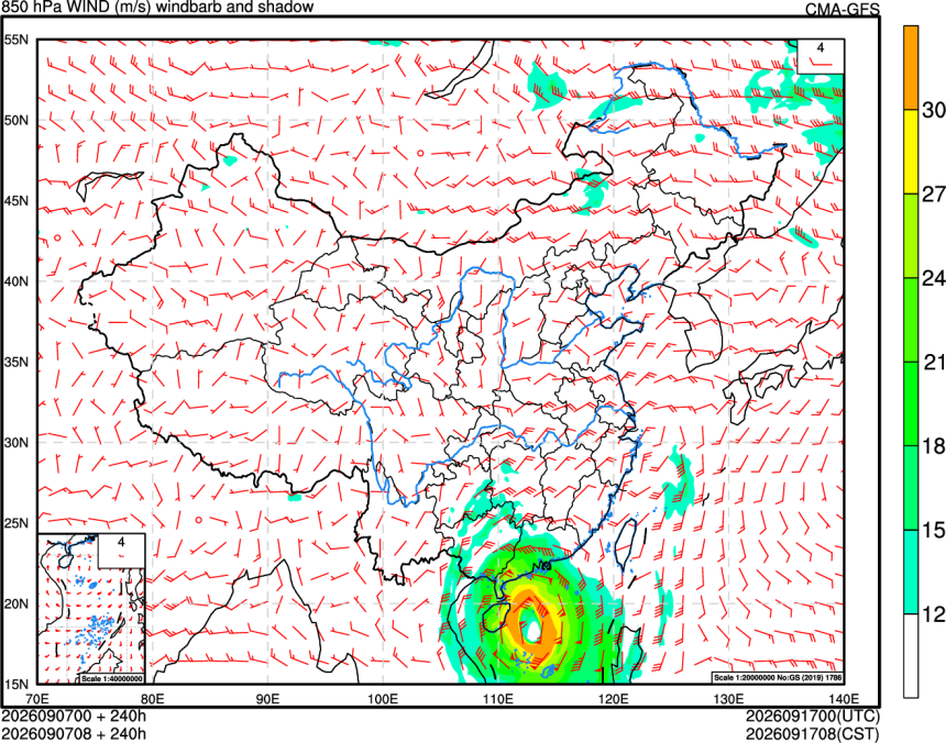 09/07 00时 +240小时