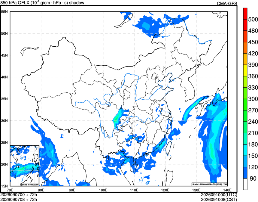 09/07 00时 +072小时