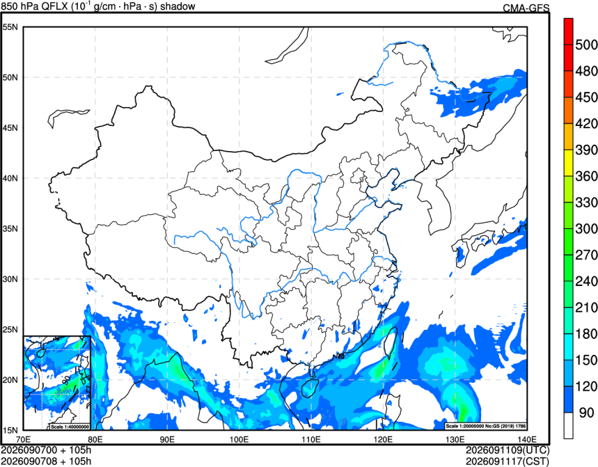 09/07 00时 +105小时