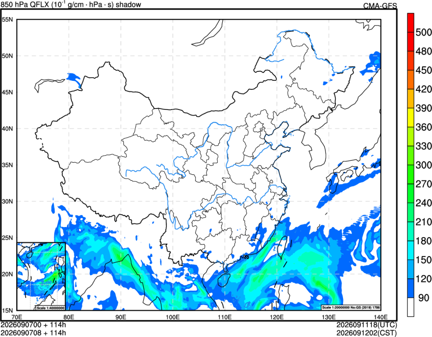 09/07 00时 +114小时