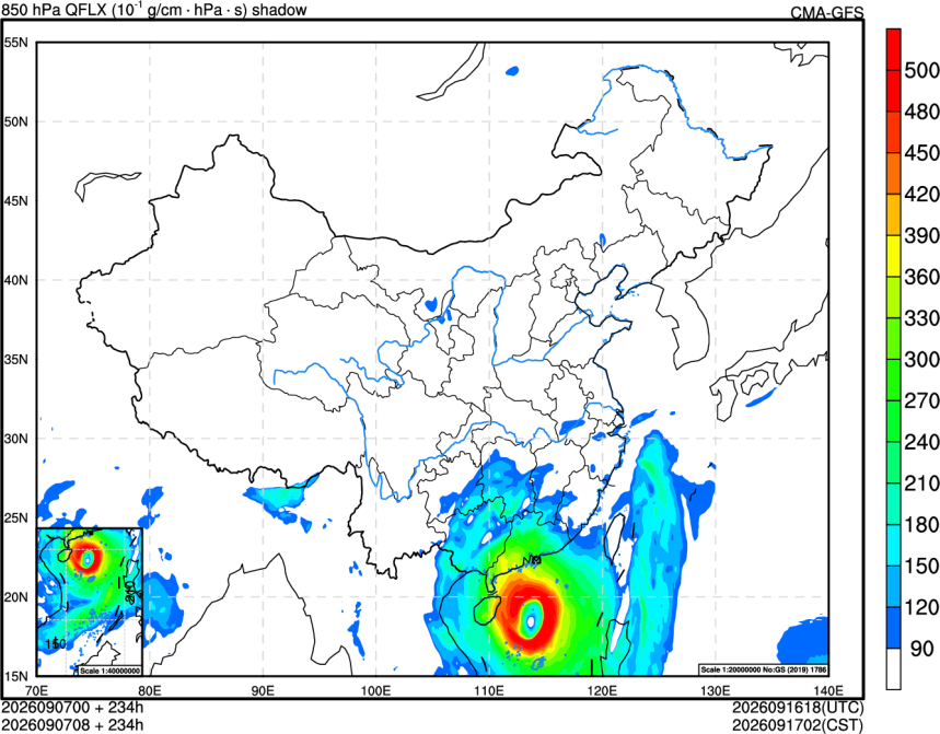 09/07 00时 +234小时