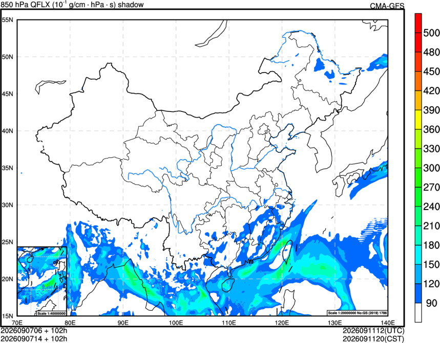 09/07 06时 +102小时