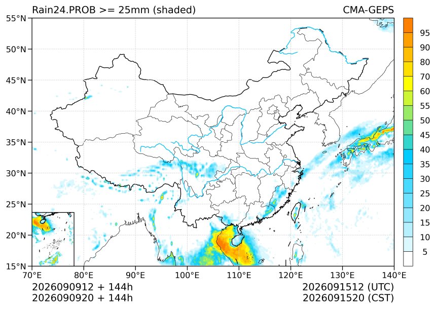 09/09 20时 +144小时