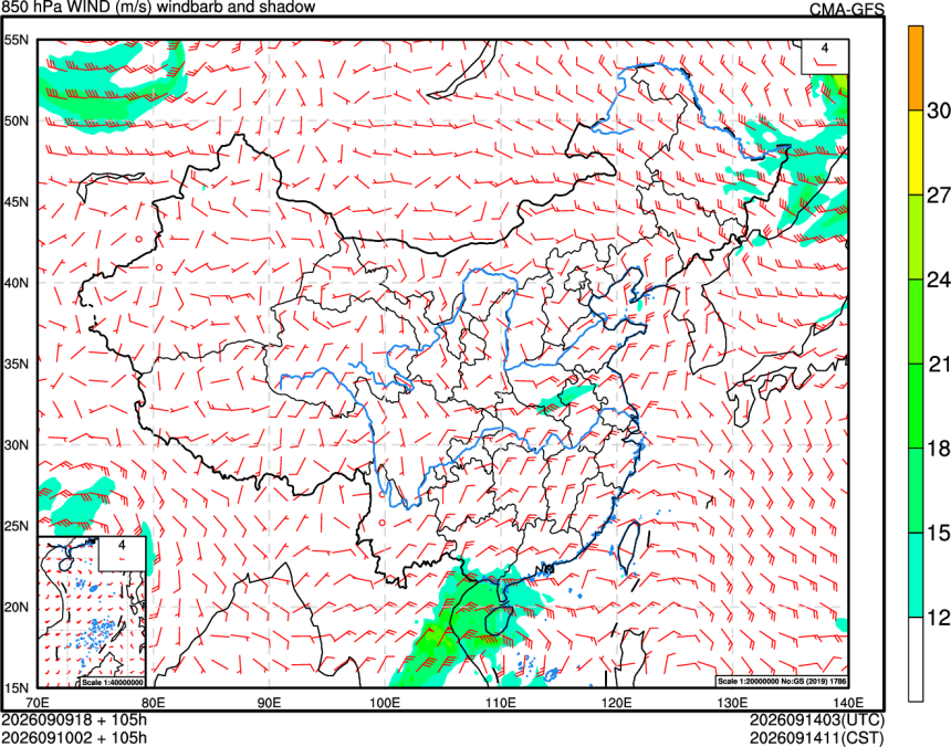 09/09 18时 +105小时