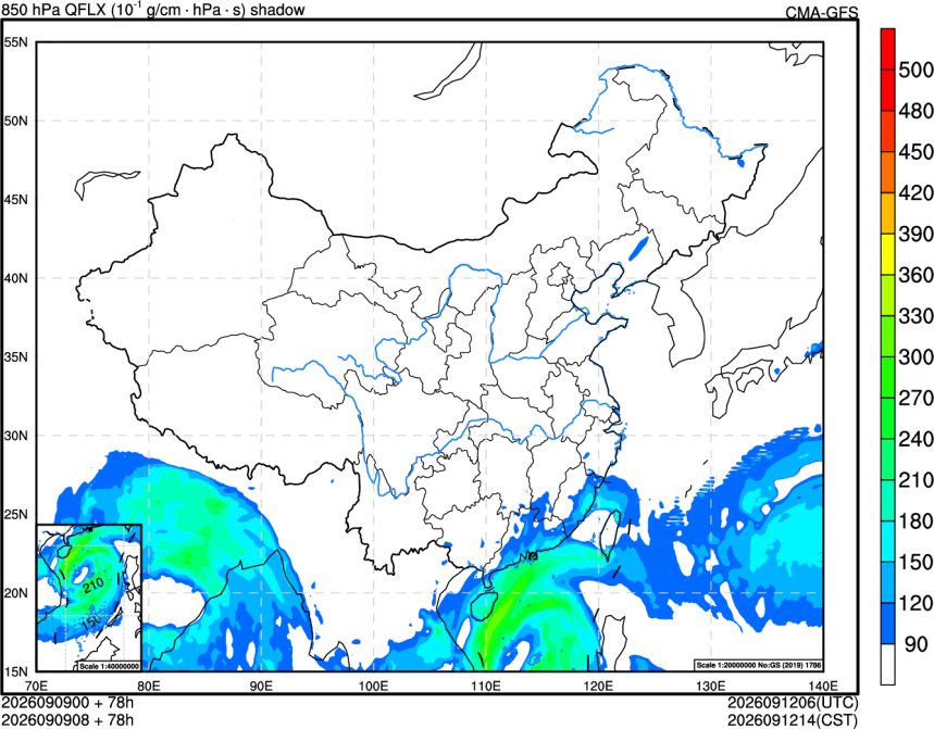 09/09 00时 +078小时