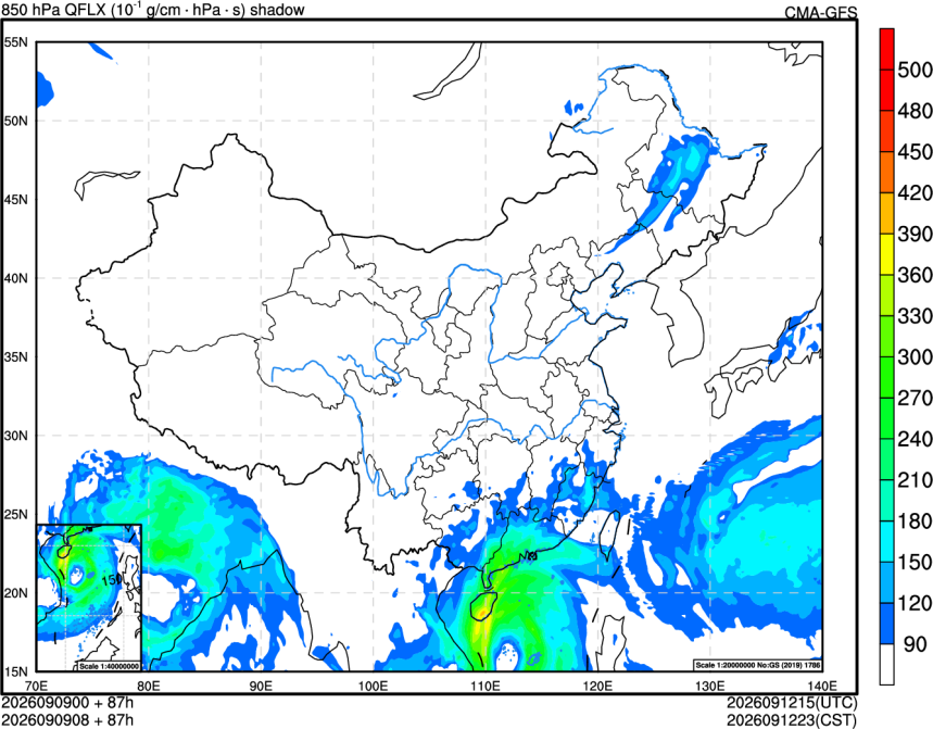 09/09 00时 +087小时