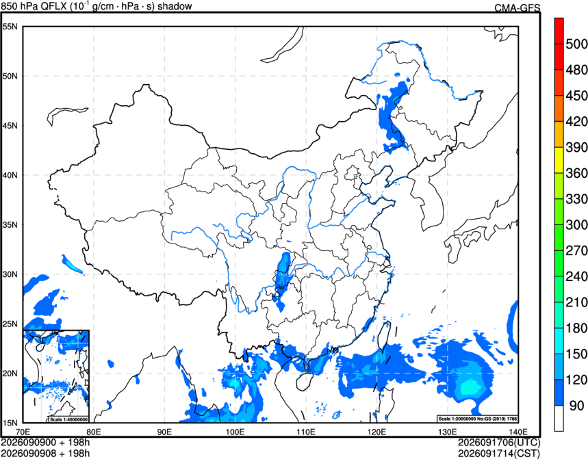 09/09 00时 +198小时