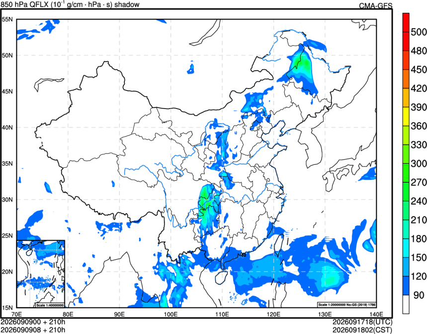 09/09 00时 +210小时