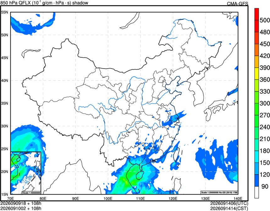 09/09 18时 +108小时