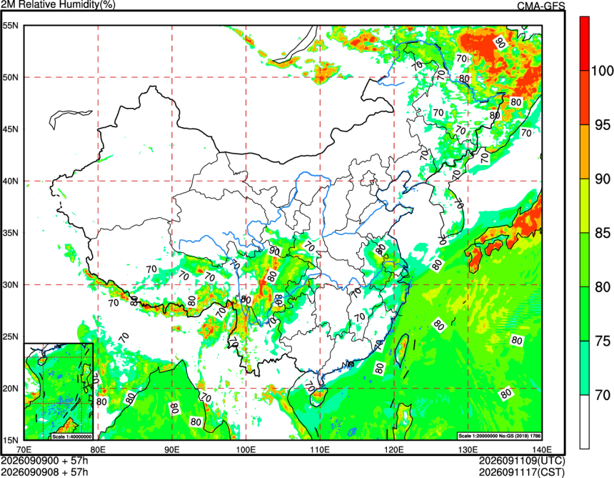 09/09 00时 +057小时
