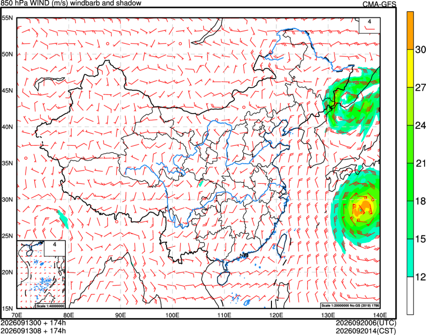 09/13 00时 +174小时