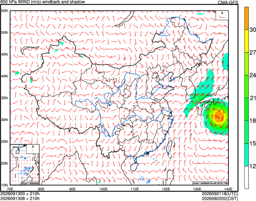 09/13 00时 +210小时