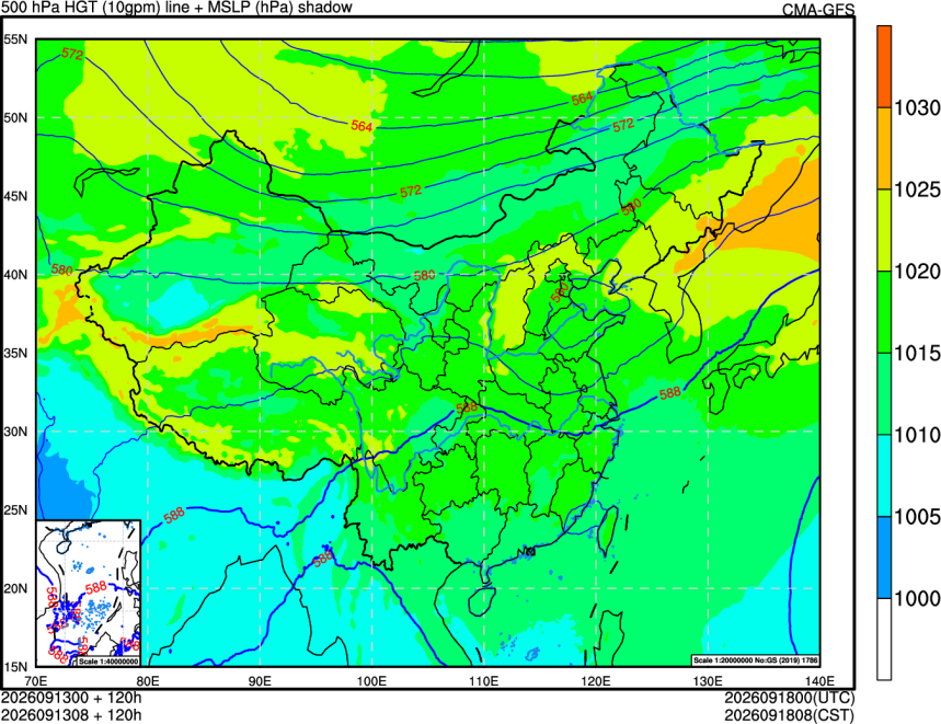09/13 00时 +120小时