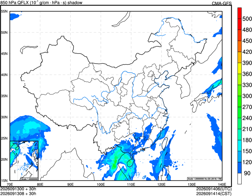 09/13 00时 +030小时