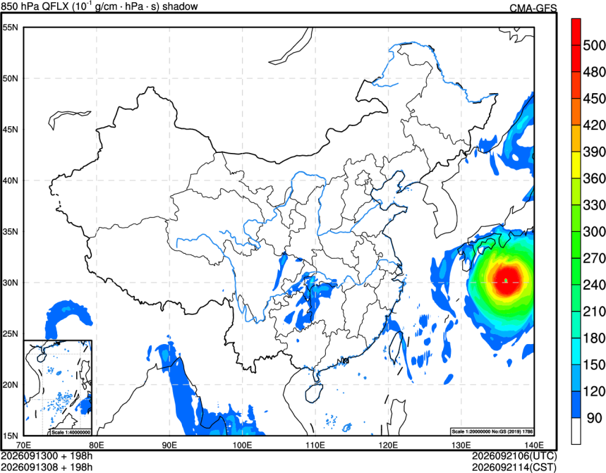 09/13 00时 +198小时