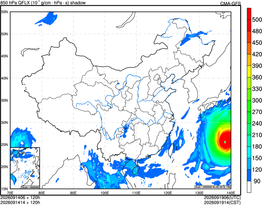 09/14 06时 +120小时