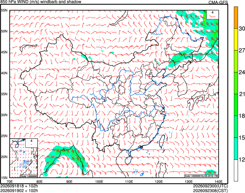 09/18 18时 +102小时