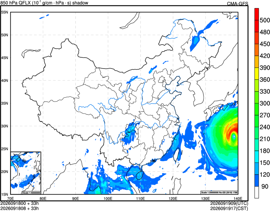 09/18 00时 +033小时