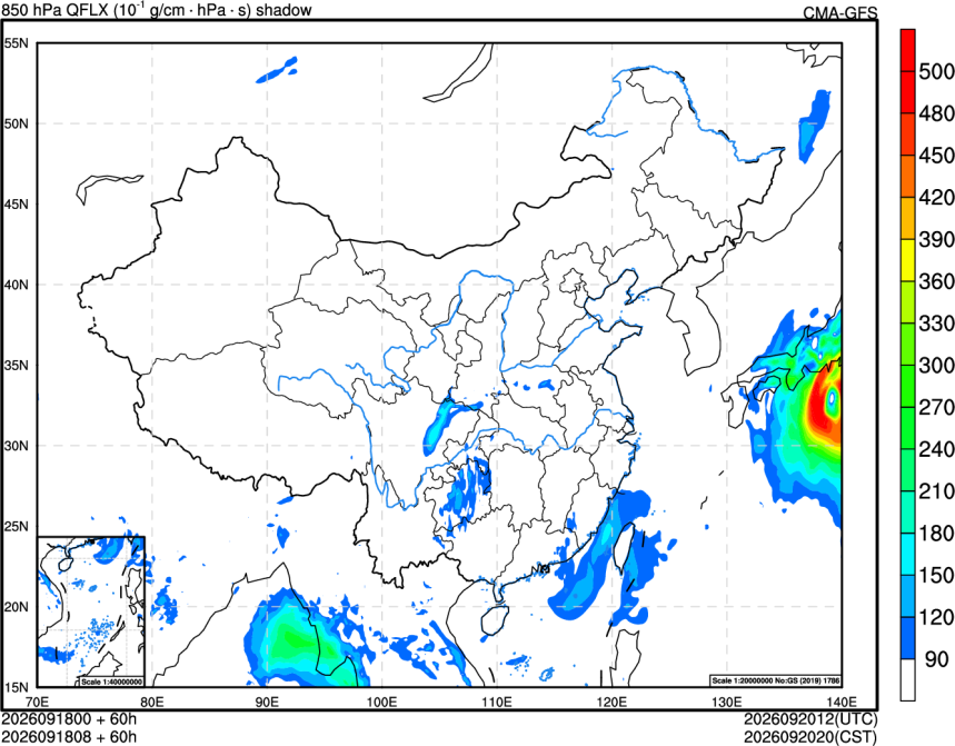 09/18 00时 +060小时