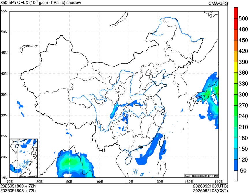 09/18 00时 +072小时