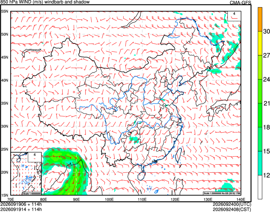 09/19 06时 +114小时