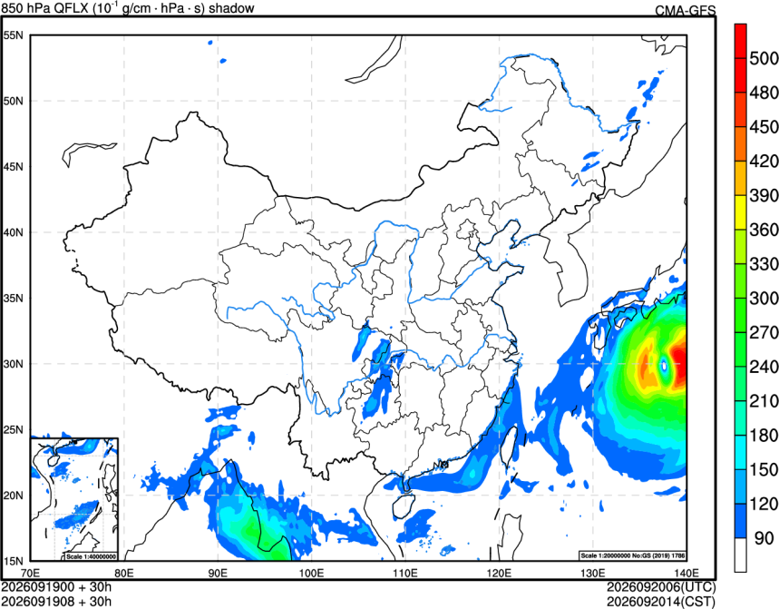 09/19 00时 +030小时