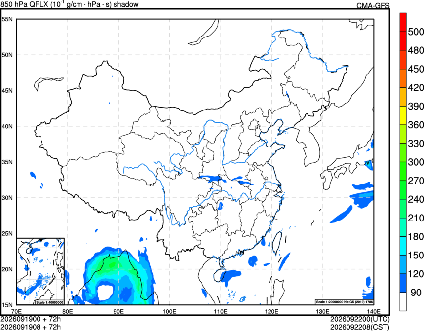 09/19 00时 +072小时