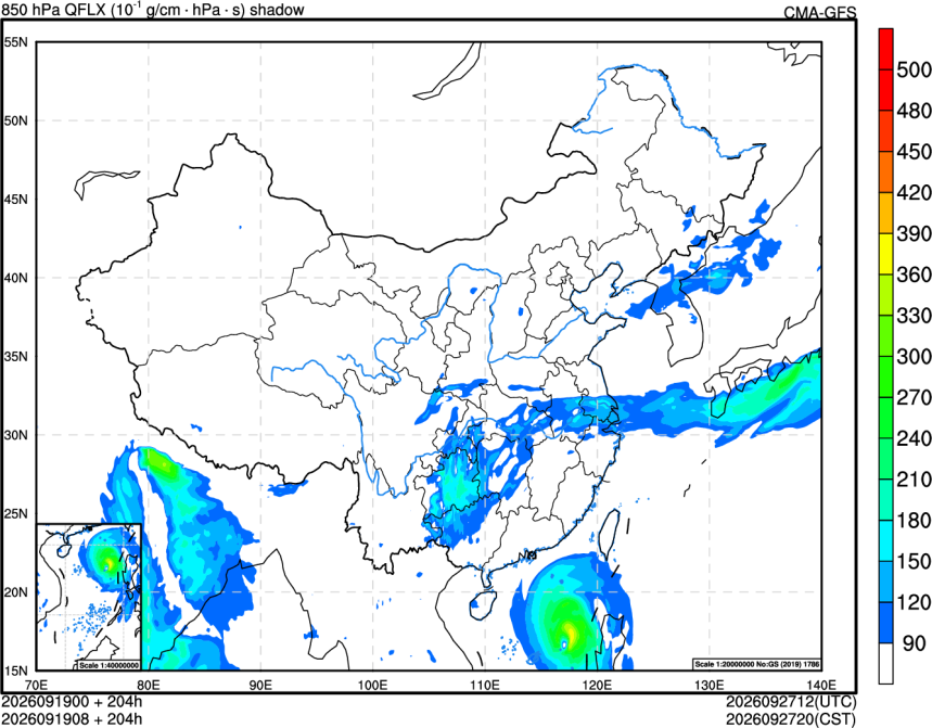 09/19 00时 +204小时
