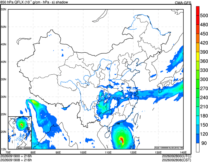 09/19 00时 +216小时