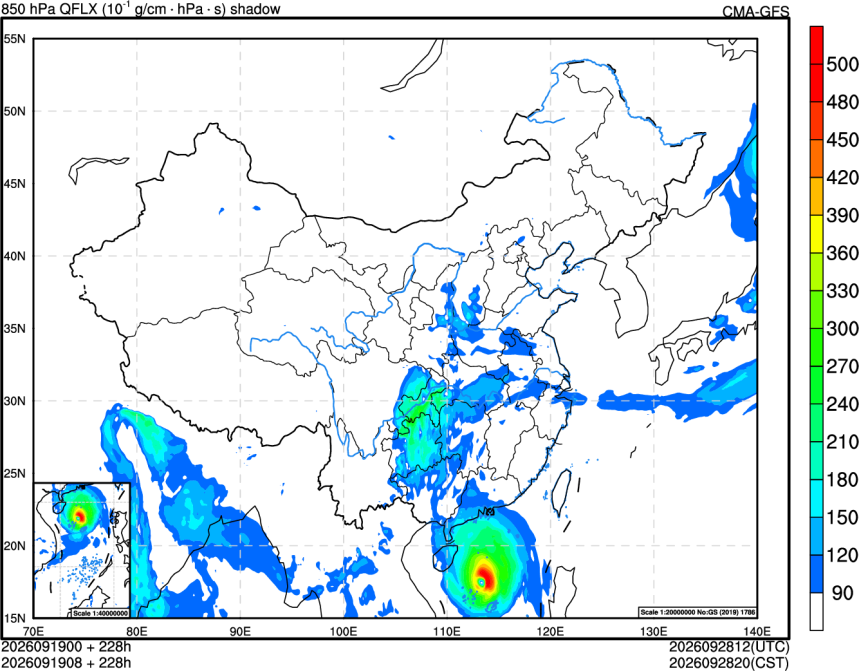 09/19 00时 +228小时