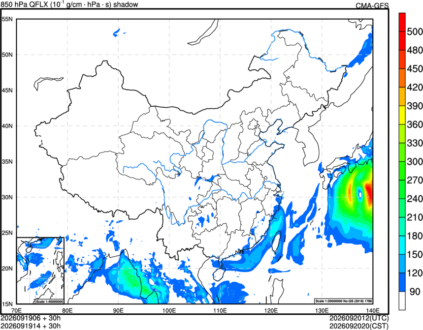 09/19 06时 +030小时