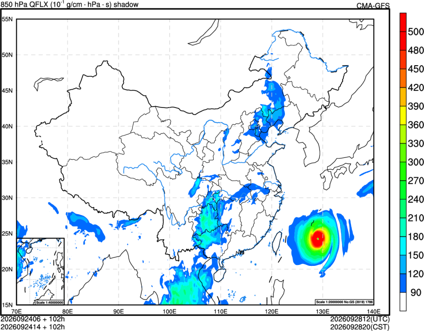 09/24 06时 +102小时