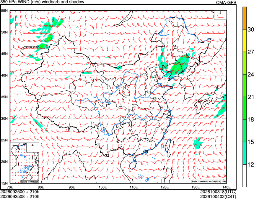 09/25 00时 +210小时