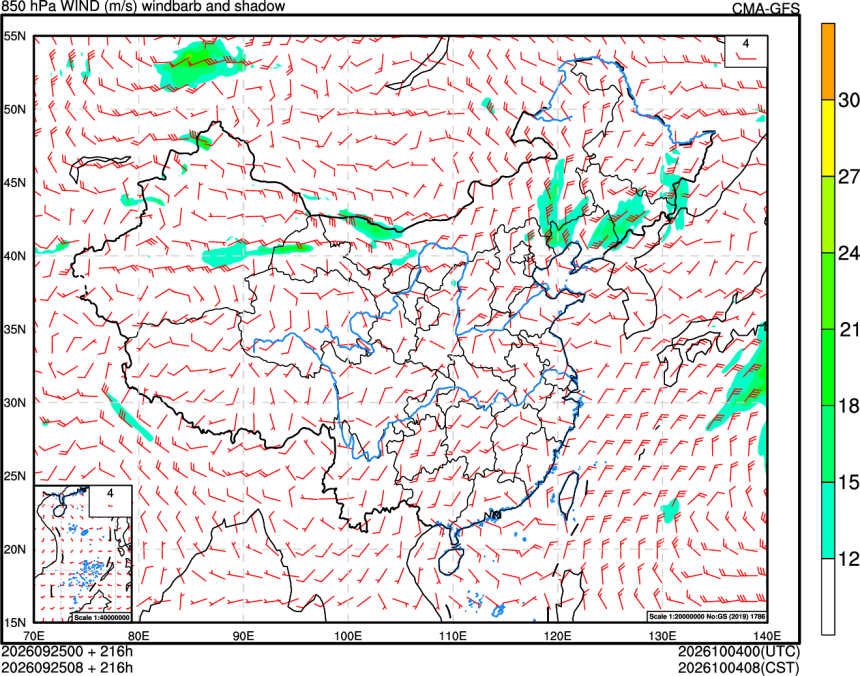 09/25 00时 +216小时