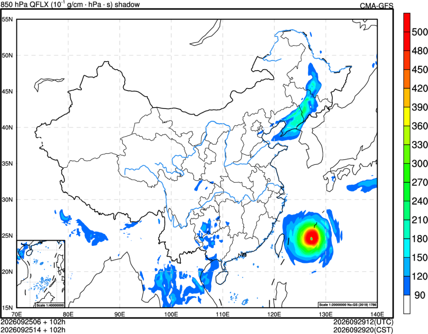 09/25 06时 +102小时