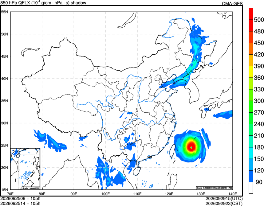 09/25 06时 +105小时