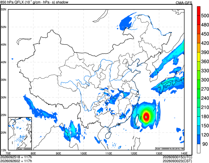 09/25 18时 +117小时