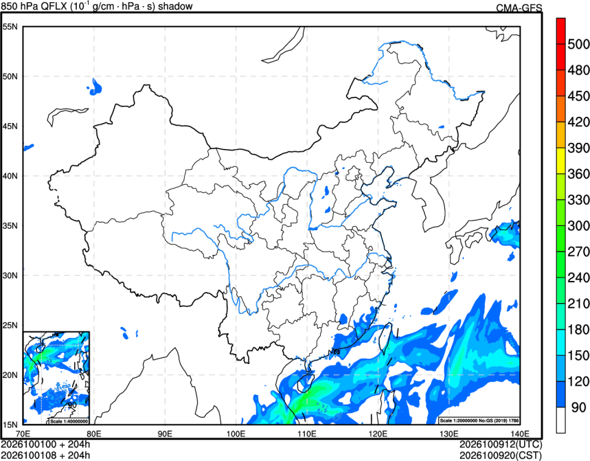 10/01 00时 +204小时