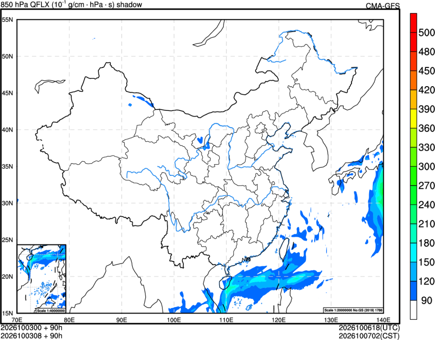 10/03 00时 +090小时