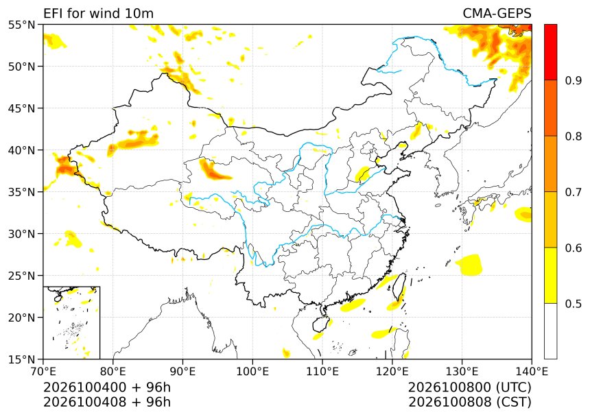 10/04 08时 +096小时