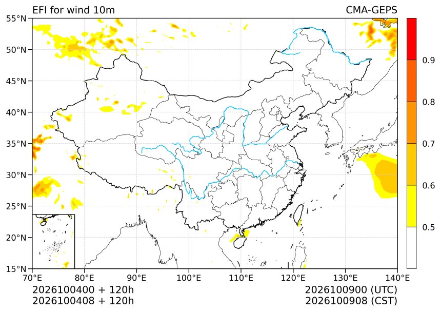 10/04 08时 +120小时