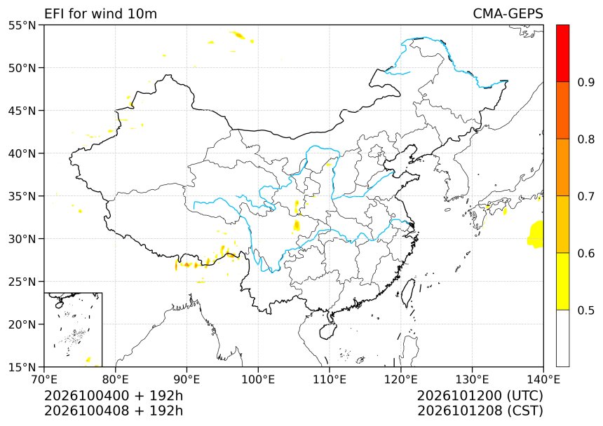 10/04 08时 +192小时