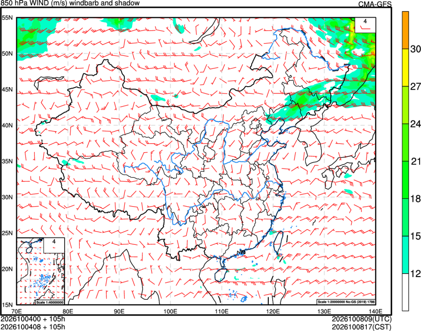 10/04 00时 +105小时