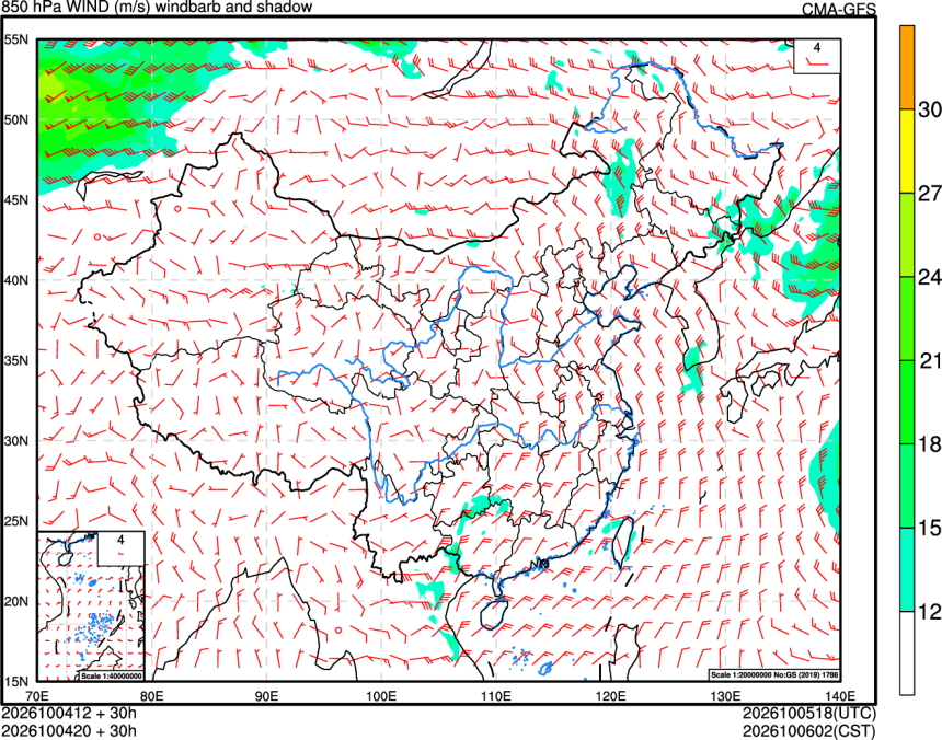 10/04 12时 +030小时