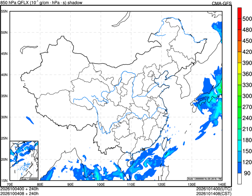 10/04 00时 +240小时